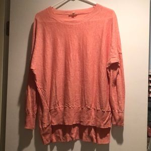 Eileen Fisher coral sweater